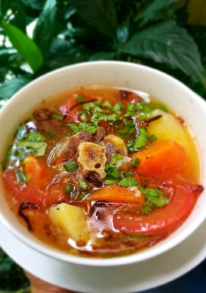 Foto resep Sup Buntut / Oxtail soup