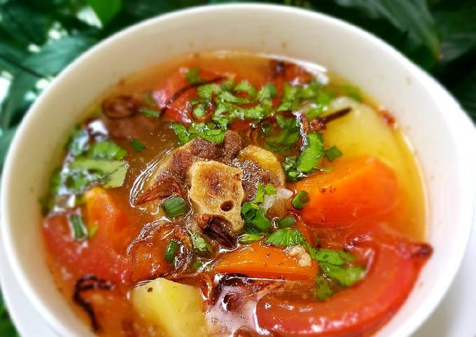 Langkah Mudah untuk Menyiapkan Sup Buntut / Oxtail soup, Menggugah Selera