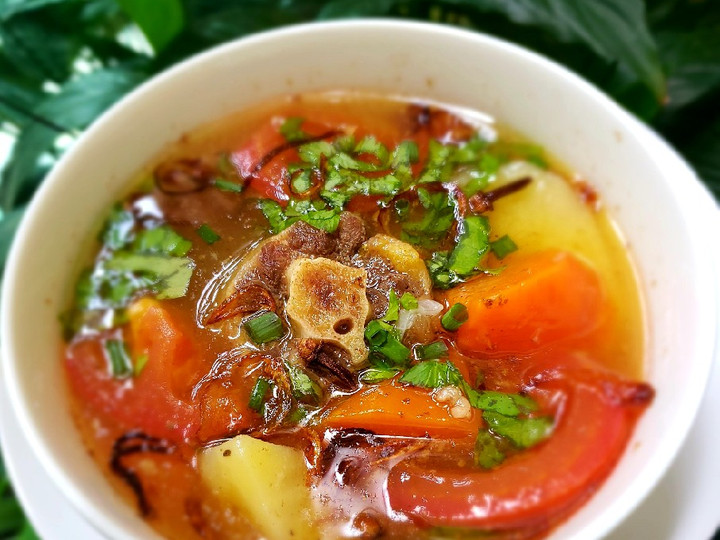 Langkah Mudah untuk Menyiapkan Sup Buntut / Oxtail soup, Menggugah Selera