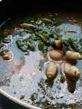 Sayur paret (selada air) masak kuah
