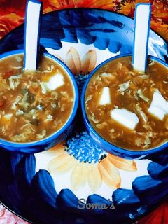 হট এন্ড সাওয়ারচিকেনস্যুপ (Hot and sour chicken soup recipe in Bengali) রেসিপির প্রধান ছবি