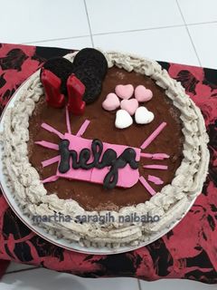 Foto resep Unbaked Choco Cheese Cake