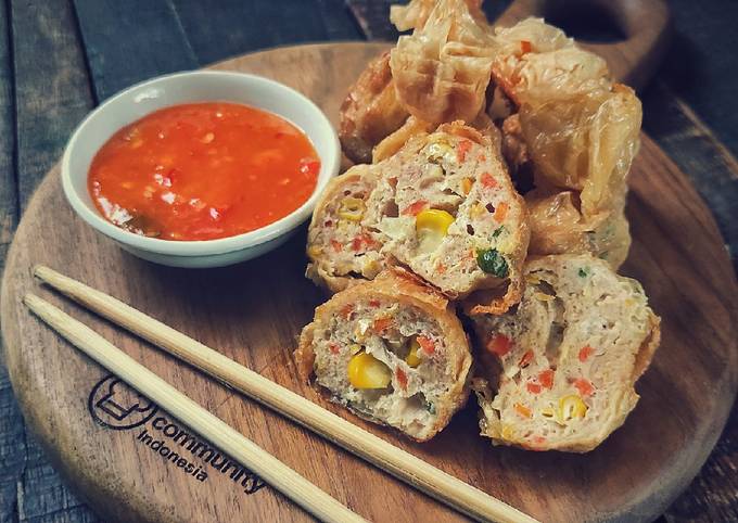 Gai Jor (Thai Chicken Roll)