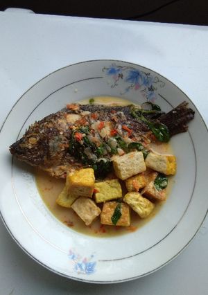 Foto resep Mangut ikan nila