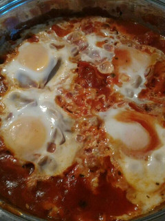 Una foto de Shakshuka