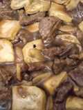 Beef and Tofu Blackpepper