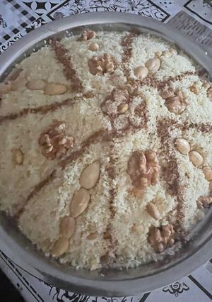 A picture of Seffa for Suhoor.