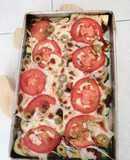 "Pizza" de calabacita