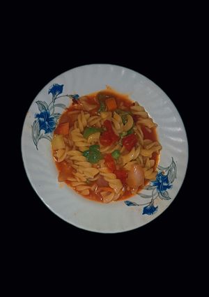 A picture of One Pot vegetable Pasta.