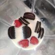 Licuado de fruta y oreo