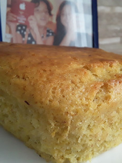 Una foto de Torta de banano / banana y harina de maíz...🍌🍌🌽🍰🥧🎂🍮