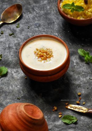 A picture of Burani raita.