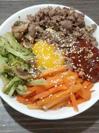 Easy Way Make Bibimbap the Delicious Can spoil the tongue