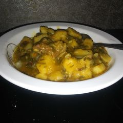 A picture of Yam porridge.