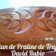 Flan de praliné de trufa