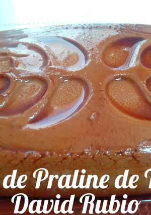 Foto principal de Flan de praliné de trufa