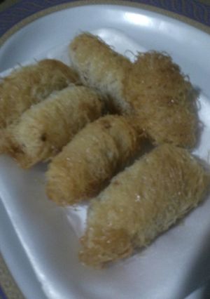 صورة لوصفة كنافة صوابع
