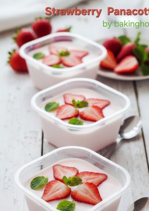 Foto resep Strawberry Panacotta