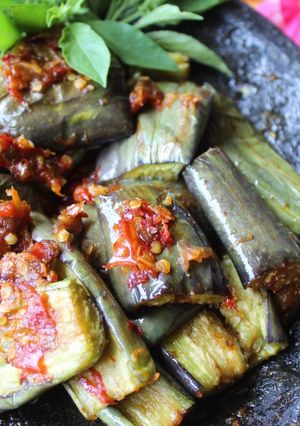 Foto resep Terong penyet