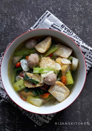 Foto resep Sayur Tahu Bakso