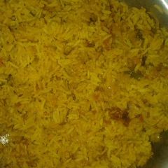 A picture of Kuska Biryani.