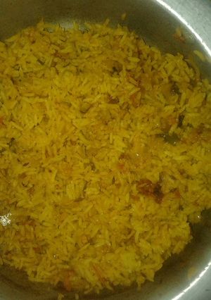 A picture of Kuska Biryani.