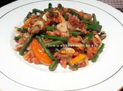 Gambar tumis corned beef jamur
