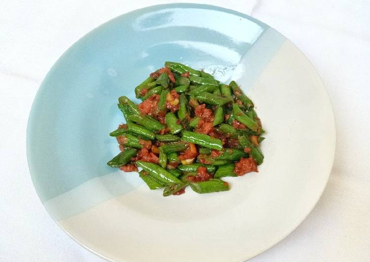 Cara Membuat 29. Buncis cah kornet, Menggugah Selera