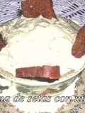 Crema de setas con nueces