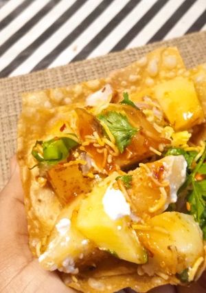 A picture of Katori Chaat.