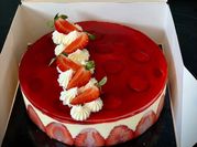 Une photo de fraisier