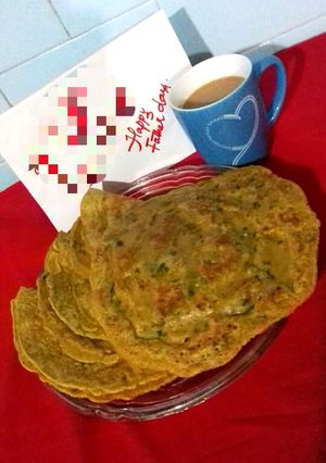 A picture of Baisan ki Roti (PanCake).