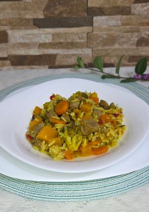 Una foto de Guiso de arroz