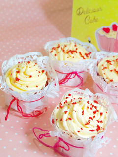 Foto resep Red Velvet Cupcakes with Cream Cheese Frosting