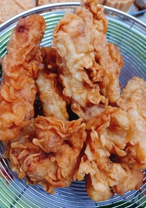 Hình của món Thịt nạc thăn chiên kiểu KFC.