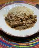 Pulpa de cerdo guisada