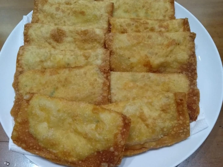Langkah Mudah untuk Membikin Resep  Pangsit goreng yang Bikin Ngiler, Bisa Manjain Lidah