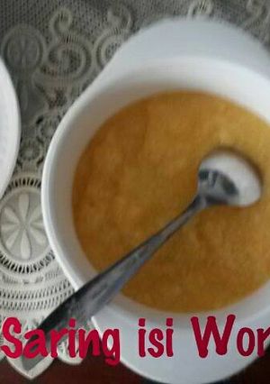 Foto resep MPASI Tim Saring Isi Wortel