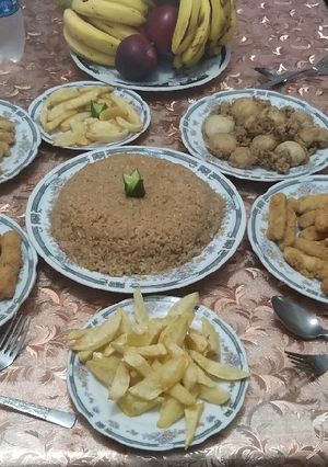 صورة لوصفة كاليماري وسيبا (حبار) بلدي