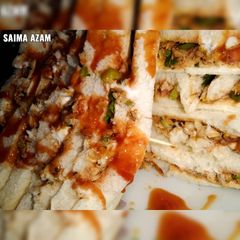 A picture of Chicken sandwich ❤چکن سینڈوچ❤.