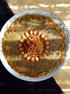 عکسی از دستور آش شله قلمکار اصفهان 🌸