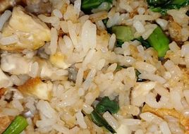 Nasi Goreng Tempe dan Tauhu (Guna Nasi Lemak)