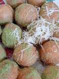 Chapssal isi coklat tabur matcha