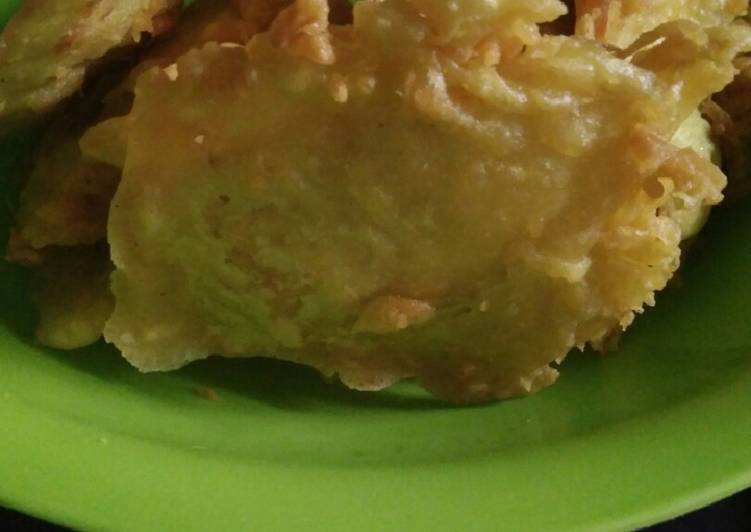 Goreng tempe tepung kriuk