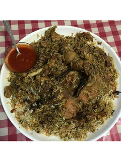 صورة لوصفة طبخ بالزربيان العدني (اللحم)