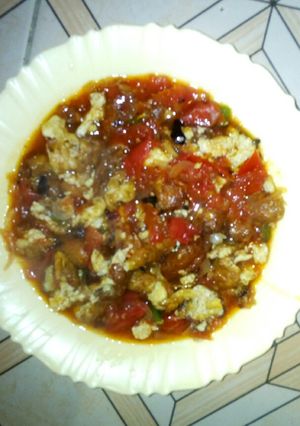 A picture of Fried eggs#marathon recipe.