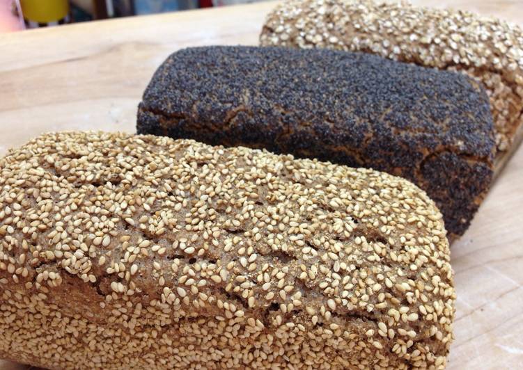 Step-by-Step Guide to Make Super Quick Homemade 90% Rye Loaf Bread &#34;Grindelbrot&#34; [Bakery Recipe]