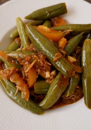 Foto resep Tumis Terong Telunjuk Teri Medan