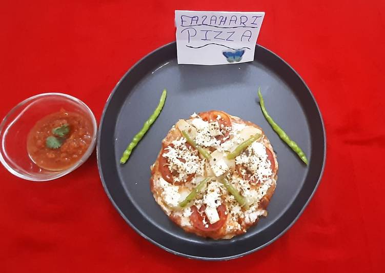 How to Prepare Super Quick Homemade Falahari pizza