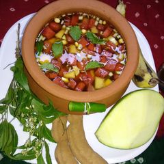 A picture of Ugadi pachadi.
